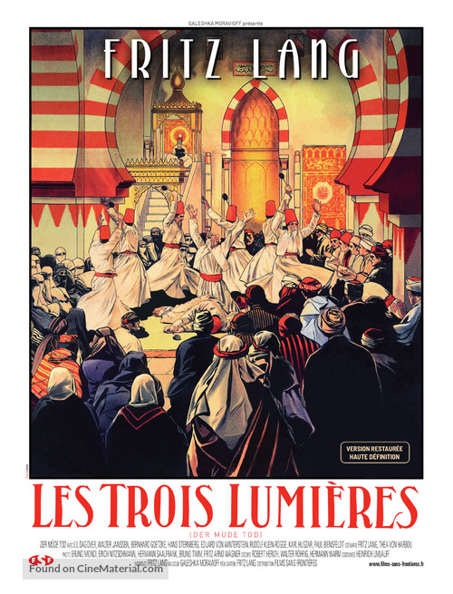 Der m&uuml;de Tod - French Re-release movie poster