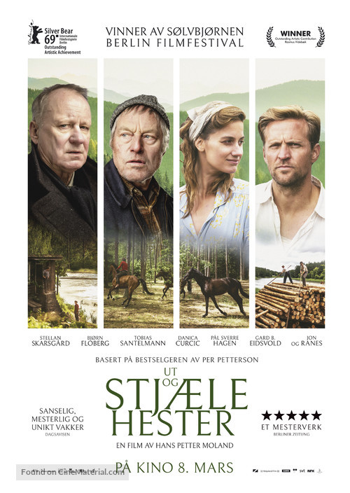 Ut og stj&aelig;le hester - Norwegian Movie Poster