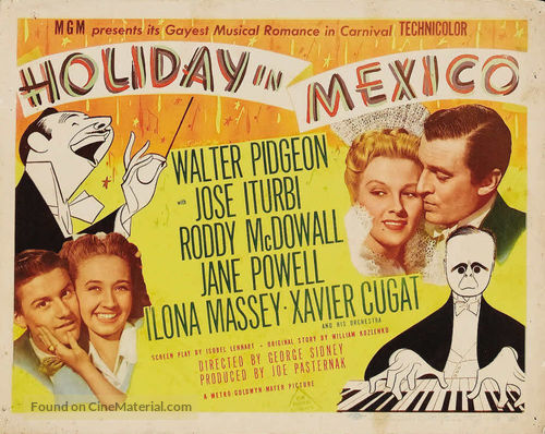 Holiday in Mexico - Movie Poster