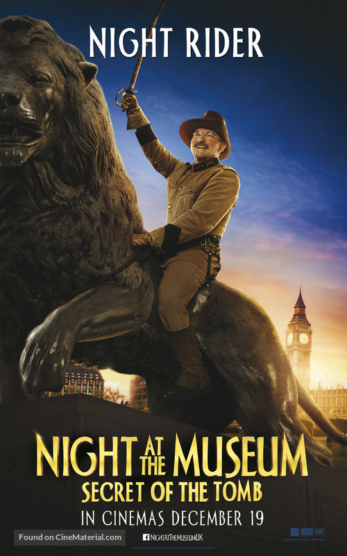 Night at the Museum: Secret of the Tomb - British Movie Poster