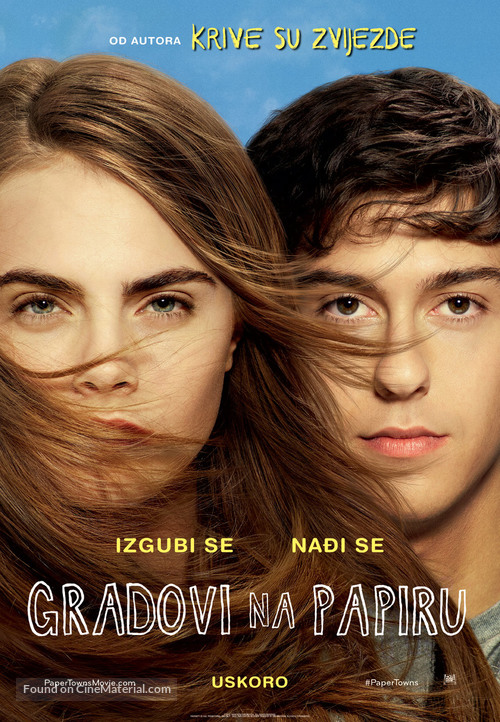 Paper Towns - Bosnian Movie Poster