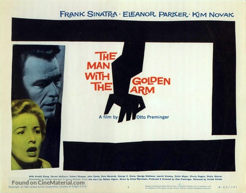 The Man with the Golden Arm - Movie Poster