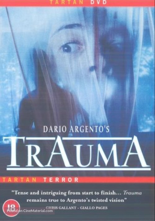 Trauma - British DVD movie cover