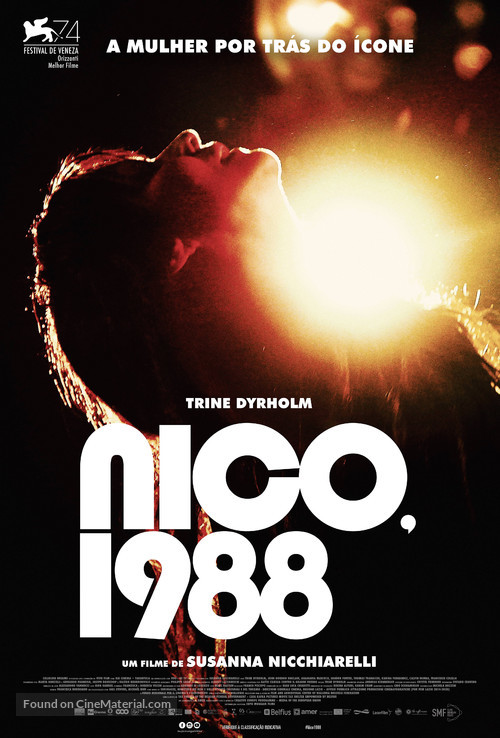 Nico, 1988 - Brazilian Movie Poster