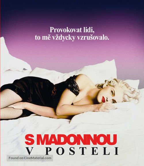 Madonna: Truth or Dare - Czech Blu-Ray movie cover