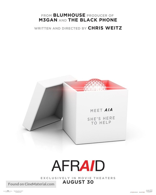 Afraid - Movie Poster