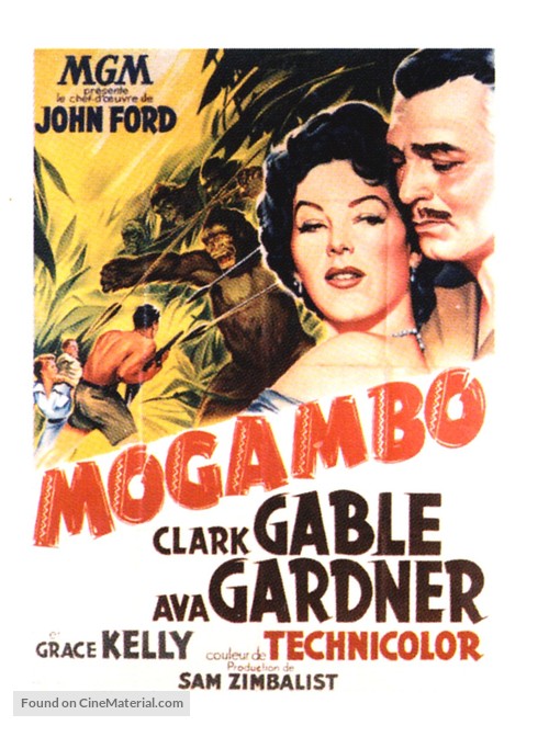 Mogambo - French Movie Poster