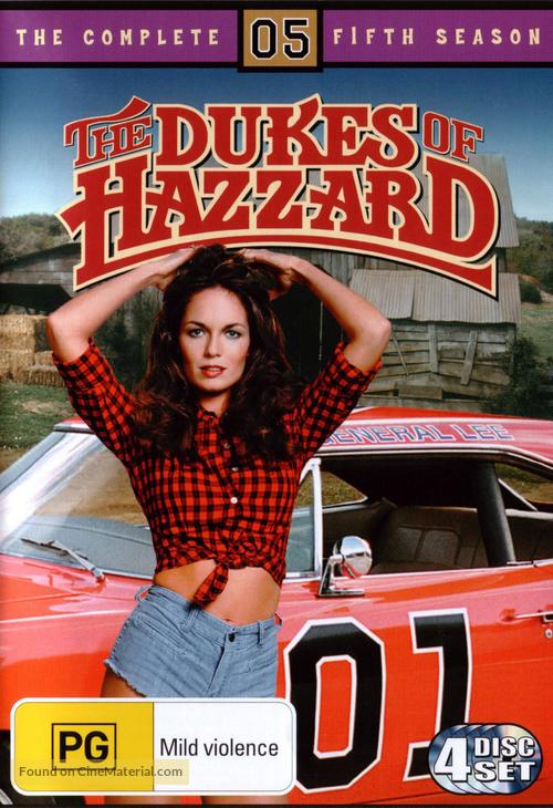 &quot;The Dukes of Hazzard&quot; - Australian DVD movie cover