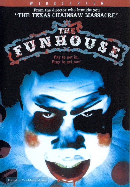 The Funhouse - DVD movie cover