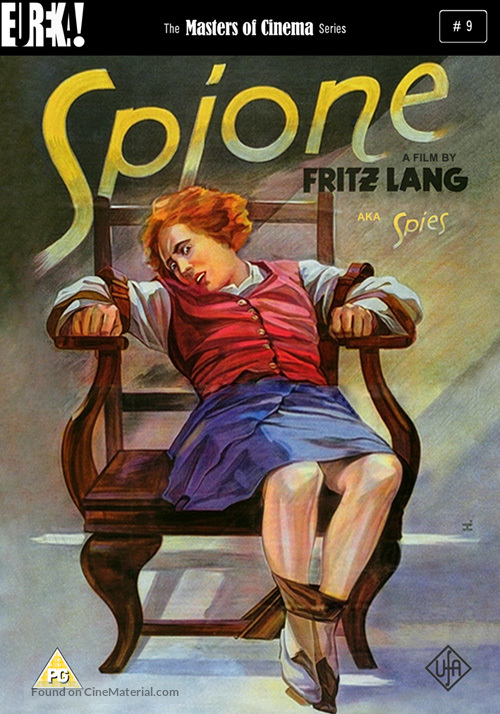 Spione - British DVD movie cover