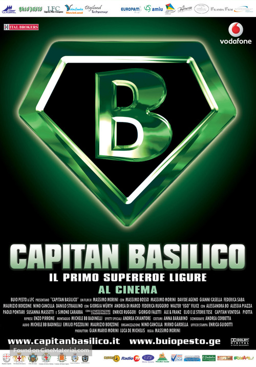Capitan Basilico - Italian Movie Poster