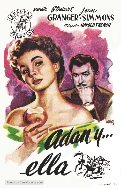 Adam and Evelyne - Spanish Movie Poster