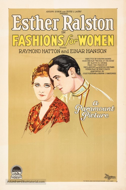 Fashions for Women - Movie Poster