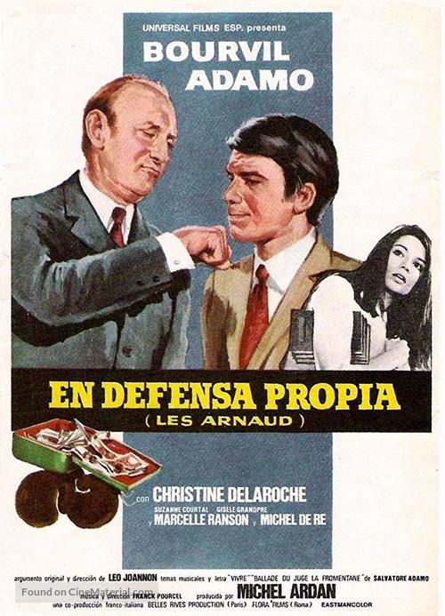 Les Arnaud - Spanish Movie Poster
