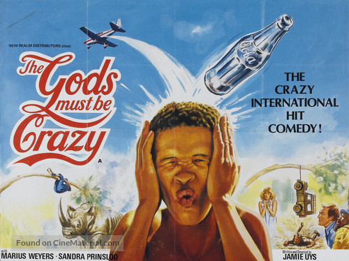 The Gods Must Be Crazy - British Movie Poster