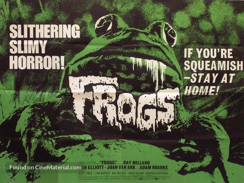 Frogs - British Movie Poster