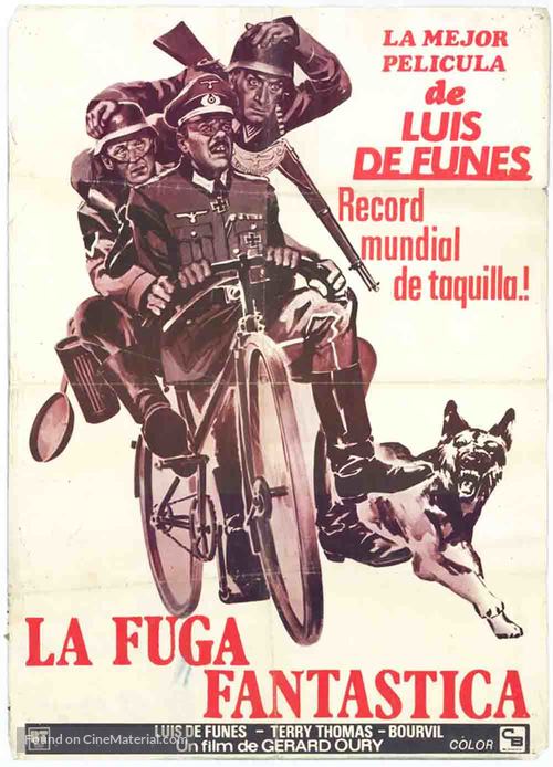 La grande vadrouille - Argentinian Movie Poster
