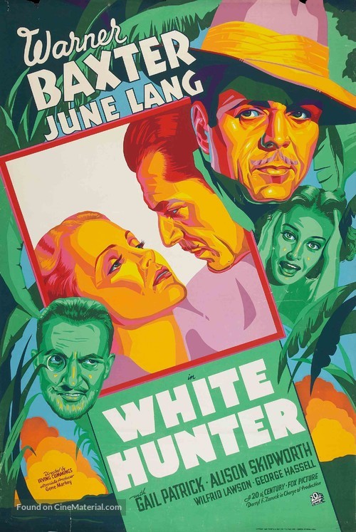 White Hunter - Movie Poster