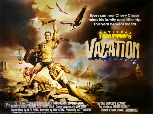 Vacation - British Movie Poster