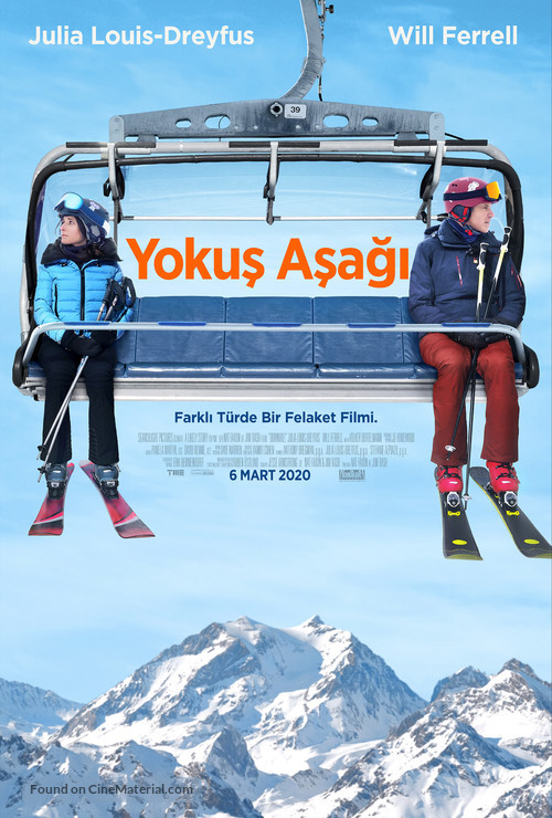 Downhill - Turkish Movie Poster
