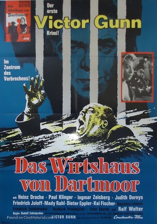 Das Wirtshaus von Dartmoor - German Movie Poster