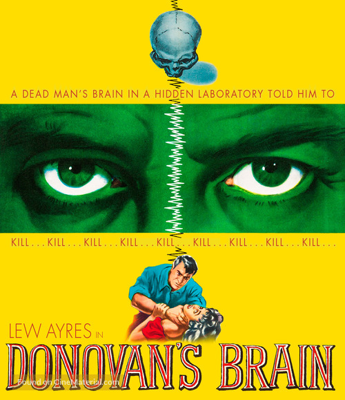 Donovan&#039;s Brain - Blu-Ray movie cover