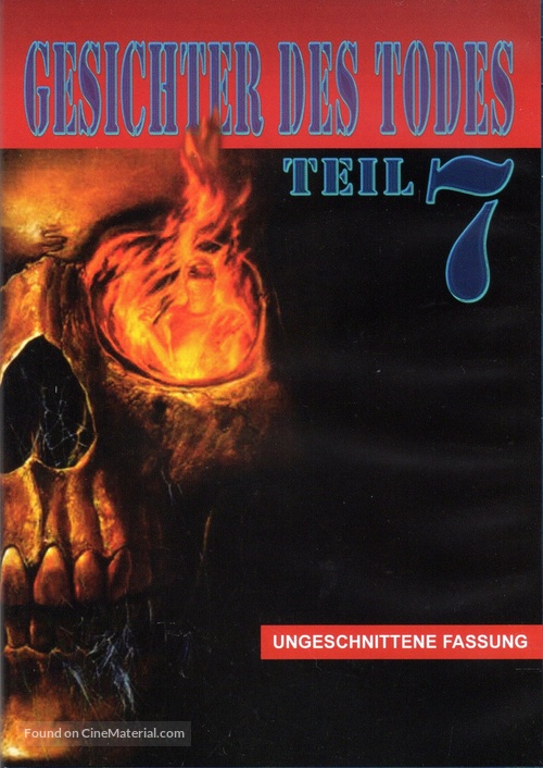 Death Scenes - German DVD movie cover