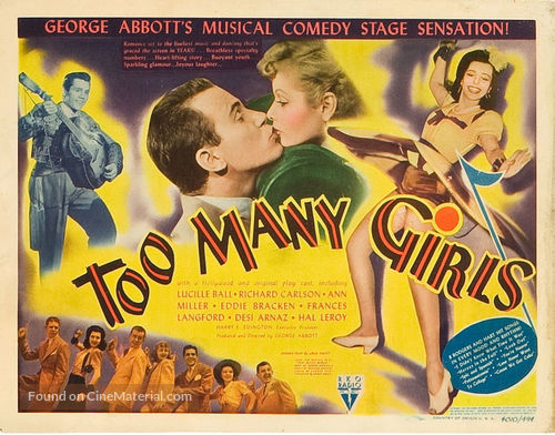 Too Many Girls - Movie Poster