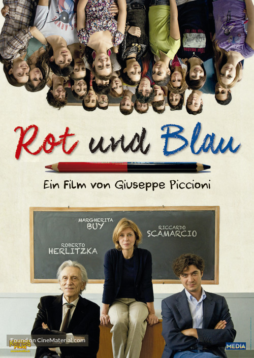 Il rosso e il blu - German Movie Poster