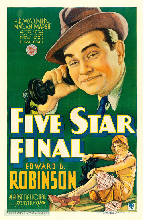 Five Star Final - Movie Poster
