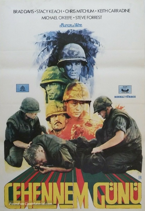 A Rumor of War - Turkish Movie Poster