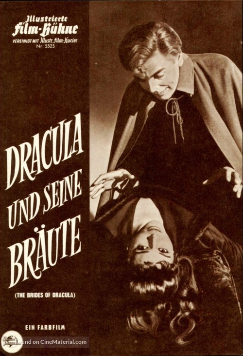 The Brides of Dracula - German poster