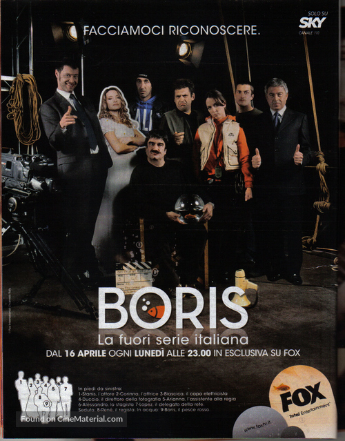 &quot;Boris&quot; - Italian Movie Poster