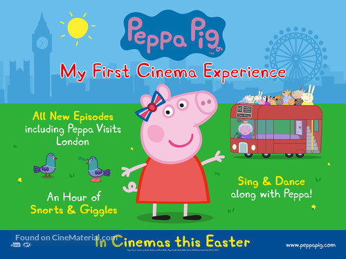 Peppa Pig: My First Cinema Experience - British Movie Poster