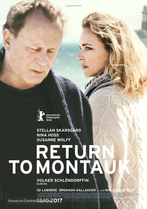 Return to Montauk - Finnish Movie Poster