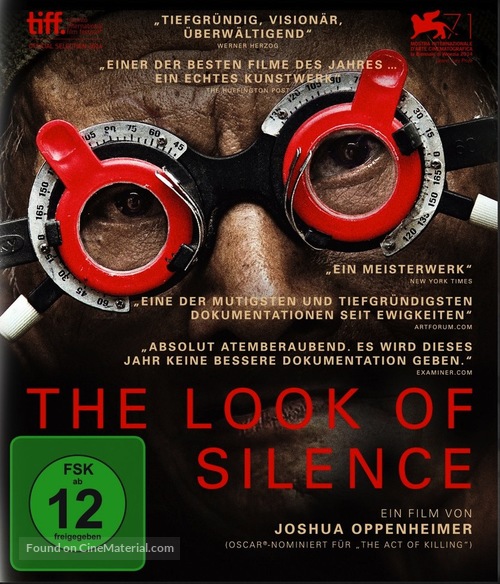 The Look of Silence - German Movie Cover