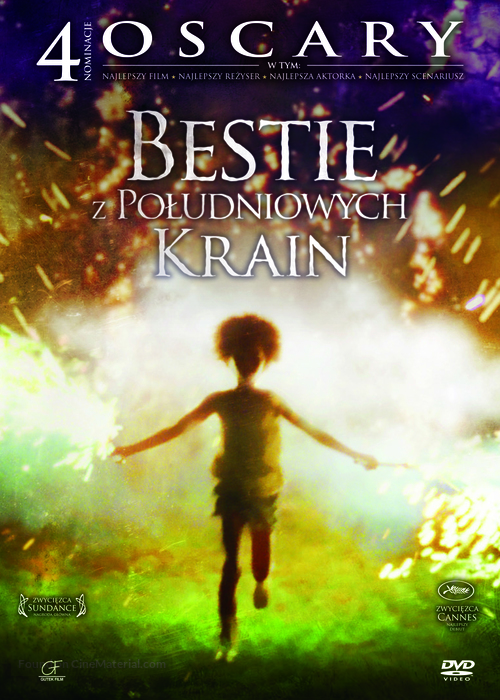 Beasts of the Southern Wild - Polish DVD movie cover