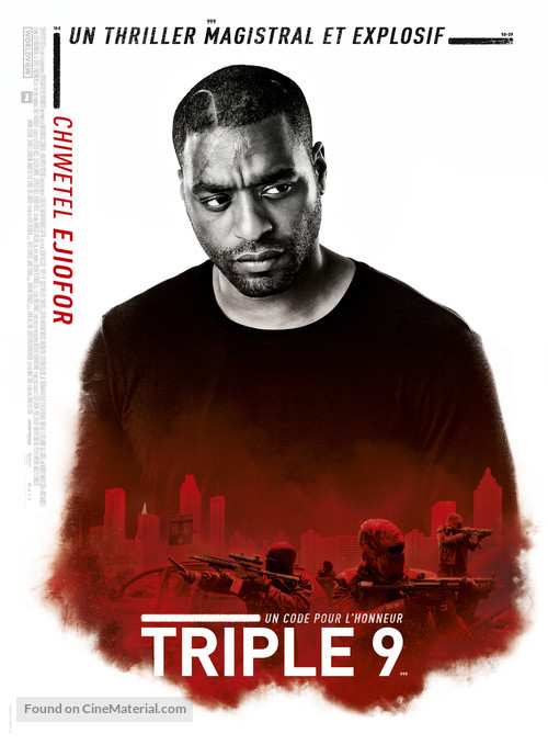 Triple 9 - French Movie Poster