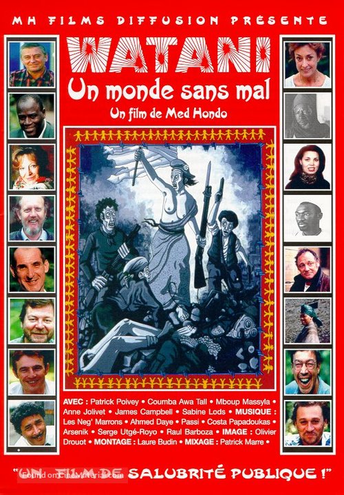 Watani, un monde sans mal - French Movie Poster