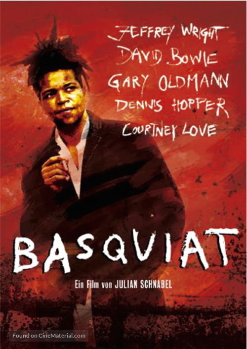 Basquiat - German DVD movie cover