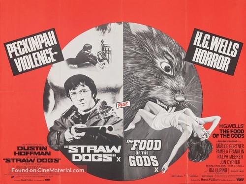 Straw Dogs - British Combo movie poster