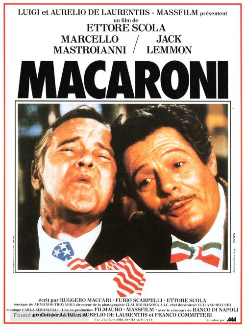Maccheroni - French Movie Poster