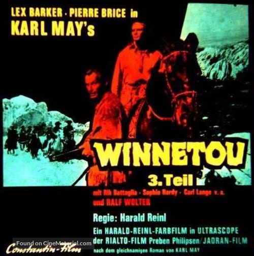 Winnetou - 3. Teil - German Movie Poster