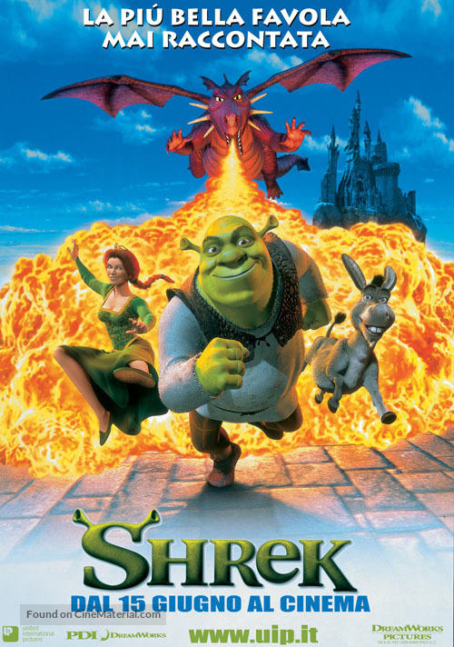 Shrek - Italian Movie Poster