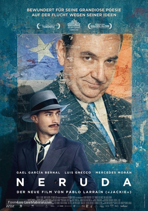 Neruda - Swiss Movie Poster