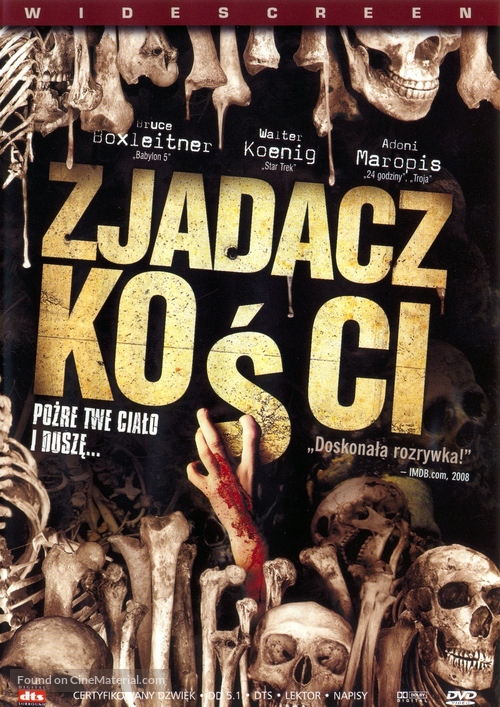 Bone Eater - Polish DVD movie cover