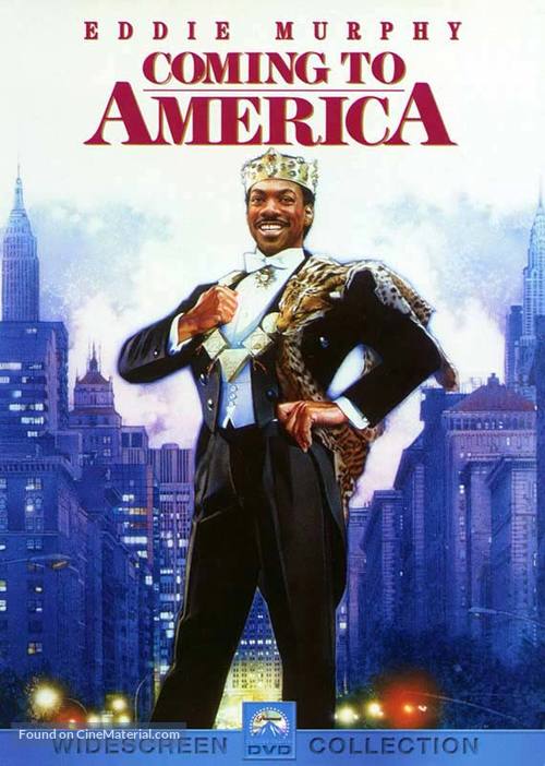 Coming To America - DVD movie cover