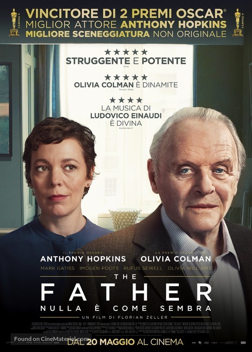 The Father - Italian Theatrical movie poster