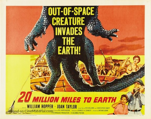 20 Million Miles to Earth - Movie Poster