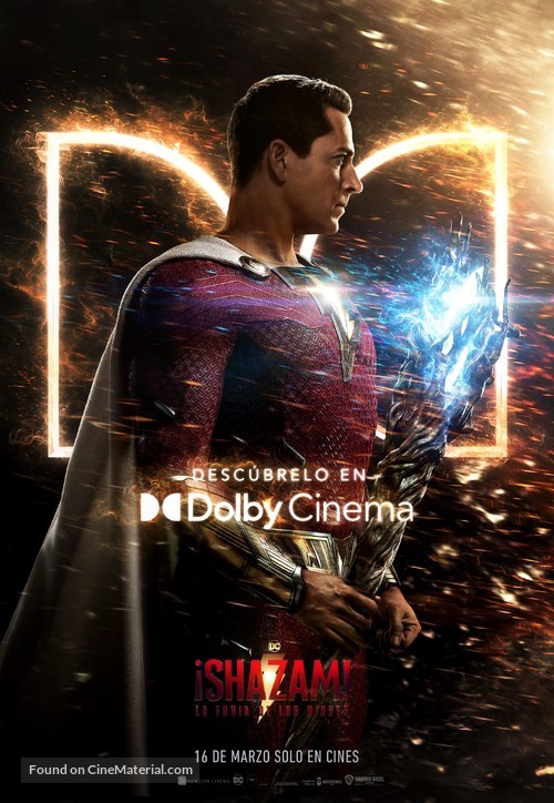 Shazam! Fury of the Gods - Argentinian Movie Poster